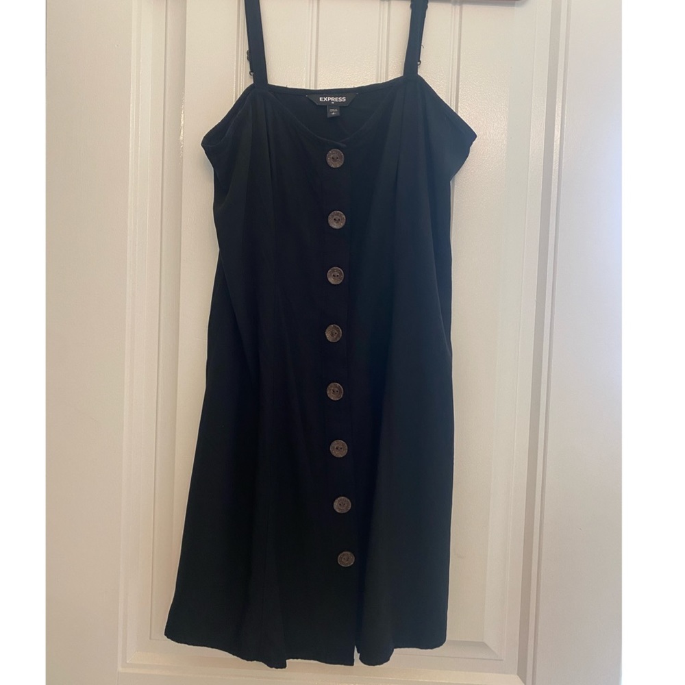 Express little black summer sundress